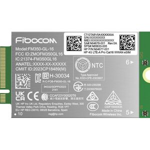 HP 4G LTE-A Pro Cat16 WWAN