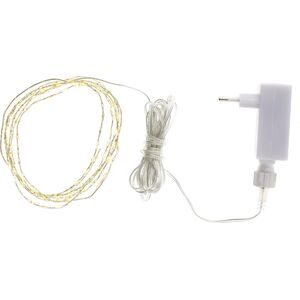Αλυσίδα διακόσμησης φωτός Sirius Home Kiki, Ασημί, LED, 2.7 W, 4.5 V, 2 m