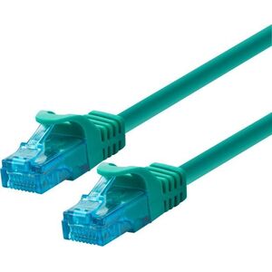 LOGON TCU55U0025G καλώδιο δικτύου Μπλε 0,25 m Cat5e U/UTP (UTP)