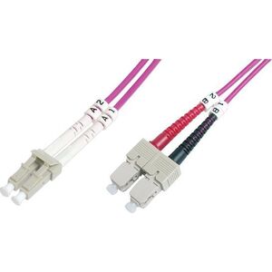 LOGON AL5LCSC03I/4I καλώδιο InfiniBand / οπτική ίνα 3 m 2x LC 2x SC Ροζ