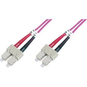 LOGON AL5SCSC05I/4I καλώδιο InfiniBand / οπτική ίνα 5 m 2x SC Ροζ