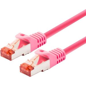 LOGON TCR66SS030M καλώδιο δικτύου Μωβ 3 m Cat6 S/FTP (S-STP)