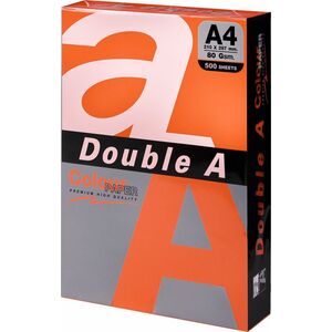 Double A Έγχρωμο χαρτί Double A, 80g, A4, 500 φύλλα, Saffron 13831958 8858740000000