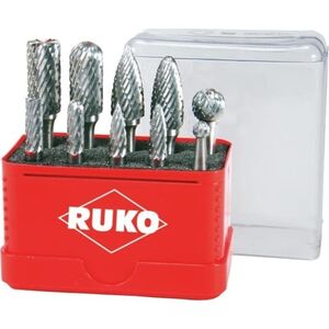 Σετ φρέζας από καρβίδιο 10 τεμαχίων RUKO 14111754 4007140093837