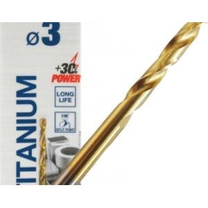 SPECIALIST+ μεταλλικό τρυπάνι TITAN, 3 mm