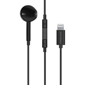 Promate MonoPod Ergonomic Mono MFI Certified In-Ear Wired Earphones Lightning  / 1.3m