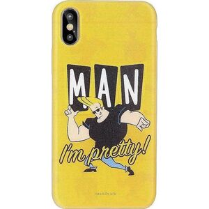 Cartoon Network Johnny Bravo Silicone Case for Apple iPhone XR Man