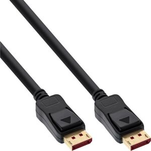 20er Bulk-Pack InLine® DisplayPort 1.4 Καλώδιο, μαύρο, επιχρυσωμένες επαφές, 5μ