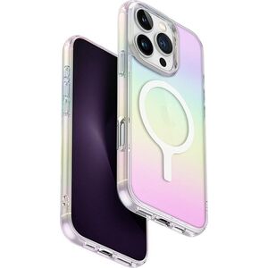 Case UNIQ Iridescia for iPhone 16 Pro Magclick Charging holographic
