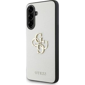 Etui Guess Grained Big 4G Logo Small     Classic Logo do Samsung Galaxy A56 beżowy