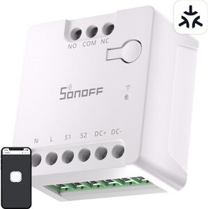 Przełącznik WiFi SONOFF MINI-D Matter (AC/DC 12-48V, styk bezpotencjałowy) Sonoff