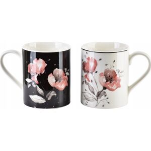 Komplet 2 Kubków 2x400ml 8xh9,7cm Lumarko!