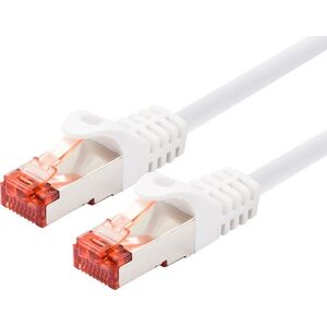 LOGON TCR66SS010W kabel sieciowy Biały 1 m Cat6 SF/UTP (S-FTP)
