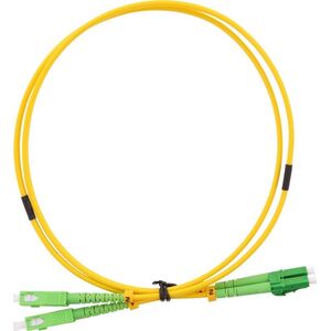 LOGON AL9LCSC02APC kabel InfiniBand / światłowodowy 2 m LC SC Żółty