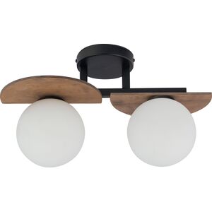 Lampa sufitowa Sigma Lampa sufitowa LED Ready brązowa do biura Sigma MIRROR 33301