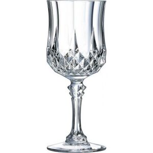 Cristal Kieliszek do wina Cristal dArques Paris Longchamp Przezroczysty Szkło (25 cl) (Pack 6x)