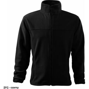 RIMECK Jacket 501 - ADLER - Polar męski, 280 g/m, 100% poliester - czarny S
