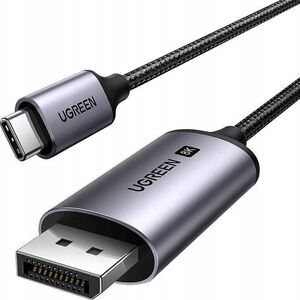 Kabel USB Ugreen USB-C - DisplayPort 3 m Czarny (6941876228393)