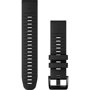 Garmin Garmin QuickFit 22 mm Silikoninis laikrodžio dirželis, Juoda