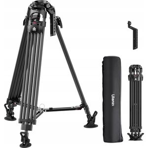 Profesjonalny STATYW do Filmowania VIDEO 25kg 149.5cm BOWL 75mm / Ulanzi / T047