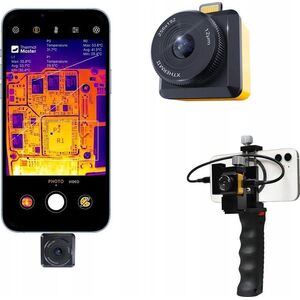 Kamera Termowizyjna na Telefon iOS Lightning USB-C Thermal Master T2S PRO / iOS