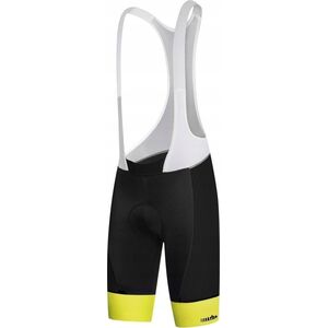 Spodenki rowerowe zeroRH+ Hero black-white-acid yellow - XL