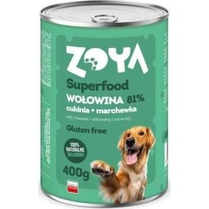ZOYA Wołowina - Superfood - Karma mokra dla psów - 400g