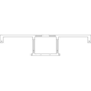 Hagor HAGOR Cisco Room-Kit Adapter Webex B 55 Universaladapter Webex Board 55Zoll fuer Cisco Room Kit/Mini/Plus VESA max 800mm