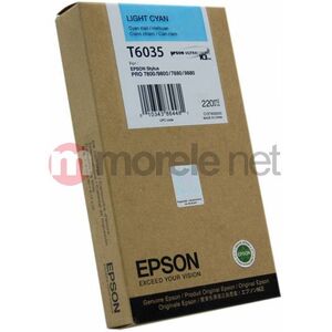 Tusz Epson Tusz T603 light cyan 220ml Stylus Pro 7880/9880/7800/9800 (C13T603500)