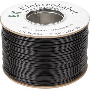 Przewód LP Kabel głośnikowy SMYp 2 x 1,5mm czarny 100m
