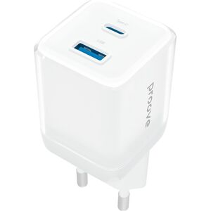 Inteligentne Gniazdko Sieciowe Wtyczka 30W USB-A + USB-C QC3.0 PD3.0 PROOVE / WCPU30111202 / Biały