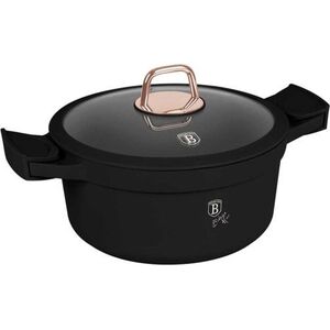 GARNEK TYTANOWY 24cm BERLINGER HAUS BH-1457 BLACK ROSE