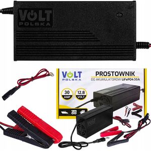 Ładowarka Volt Prostownik do akumulatorów LiFePO4 12V 30A