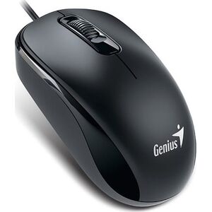 Mysz przewodowa, Genius DX-110, czarna, optyczna, 1200DPI, USB-C