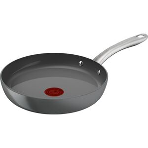 Tefal Renew+ C4240253, Στρογγυλό, Πολυχρηστικό τηγάνι, Γκρι, Κεραμικό, Αλουμίνιο, 1.27 L