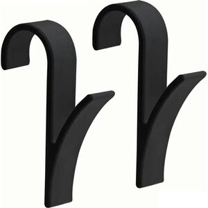 ATL AG928A Haczyk na grzejnik łazienkowy      black