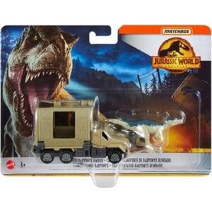 Mattel Matchbox Jurassic World Transporter z Baryonyxem