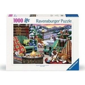 Ravensburger Puzzle 1000 Zimowy odpoczynek