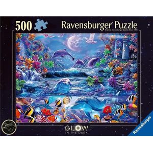 Ravensburger Puzzle 2D 500 Świecące - Magiczny świat