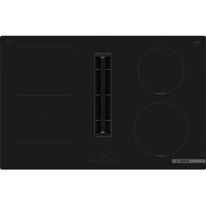 Επαγωγική εστία Bosch Serie 4 PVS811B16E Μαύρη Ενσωματωμένη 80 cm με 4 ζώνες