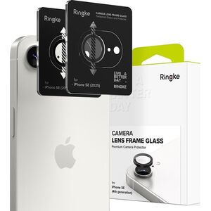 ΠΡΟΣΤΑΤΕΥΤΙΚΟ ΚΑΜΕΡΑΣ RINGKE CAMERA FRAME PROTECTOR 2-PACK IPHONE 16E BLACK