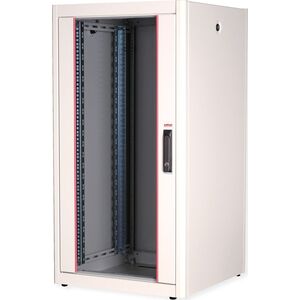 Szafa Roline ROLINE Netzwerkschrank Basic 48,26cm 19Zoll 22 HE 600x600 BxT Glast�r grau