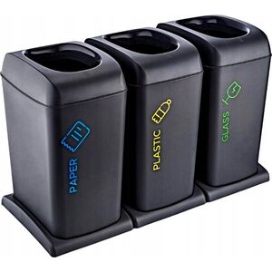 ZESTAW KOSZY DO SEGREGACJI 3X40 LT