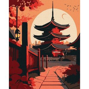 Malowanie po numerach - Orientalny krajobraz 40x50