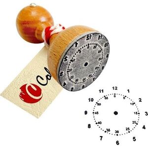 Stempel do nauki czasu - godziny i minuty EDUKAMP