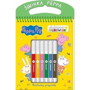 Świnka Peppa. Ulubione kolorowanki cz.2 EDUKAMP