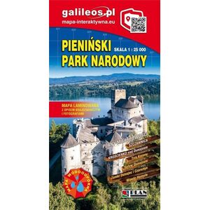 Mapa turystyczna - Pieniński PN 1:25 000 laminat EDUKAMP