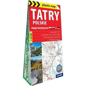 Plastic map Tatry polskie 1:30 000 w.2023 EDUKAMP