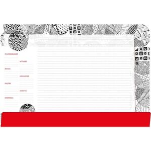 Podkład na biurko notes B3 - mandala do kolorowani EDUKAMP