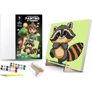 Obraz Malowanie po numerach Farby Na Ramie Skunks